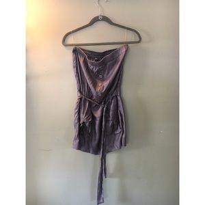 Grey Shimmer Poetry Dress